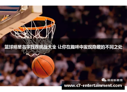 篮球明星名字找茬挑战大全 让你在趣味中发现隐藏的不同之处