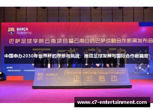 中国申办2030年世界杯的愿景与挑战：推动足球发展与国际合作新篇章